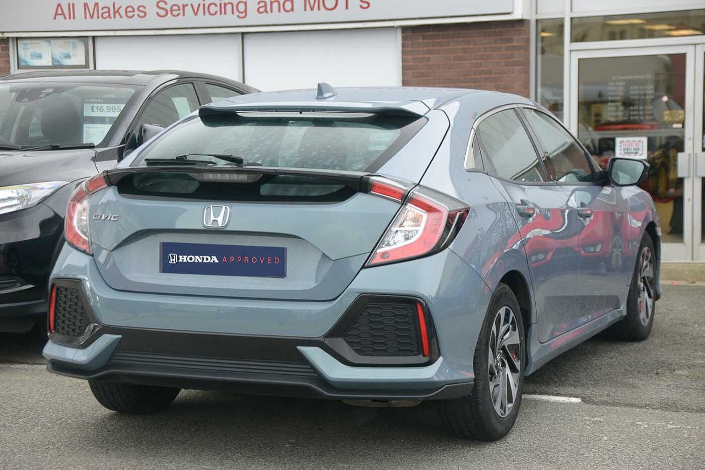 Honda Civic 1.0 VTEC TURBO SE 5-Door North Wales Honda