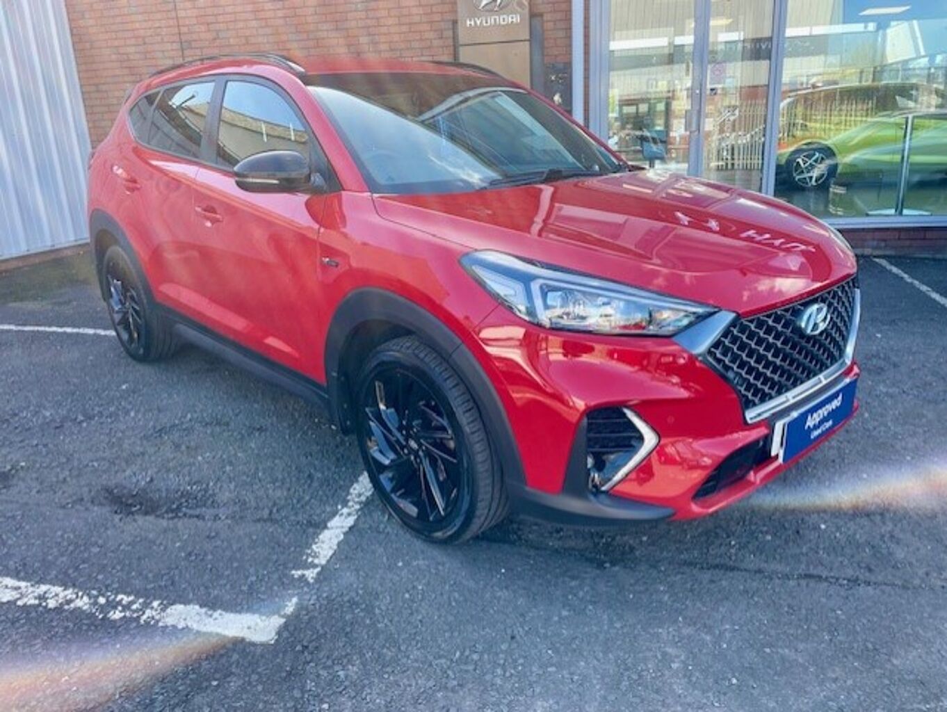 Mellons Hyundai | Hyundai Tucson Crossover 5 Doors Automatic Petrol Red ...