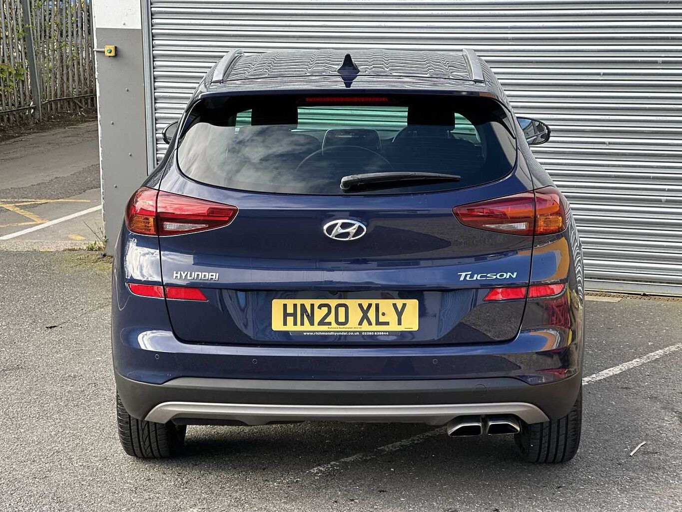 Hendy Hyundai - Poole | Hyundai TUCSON Estate Automatic Diesel Blue ...