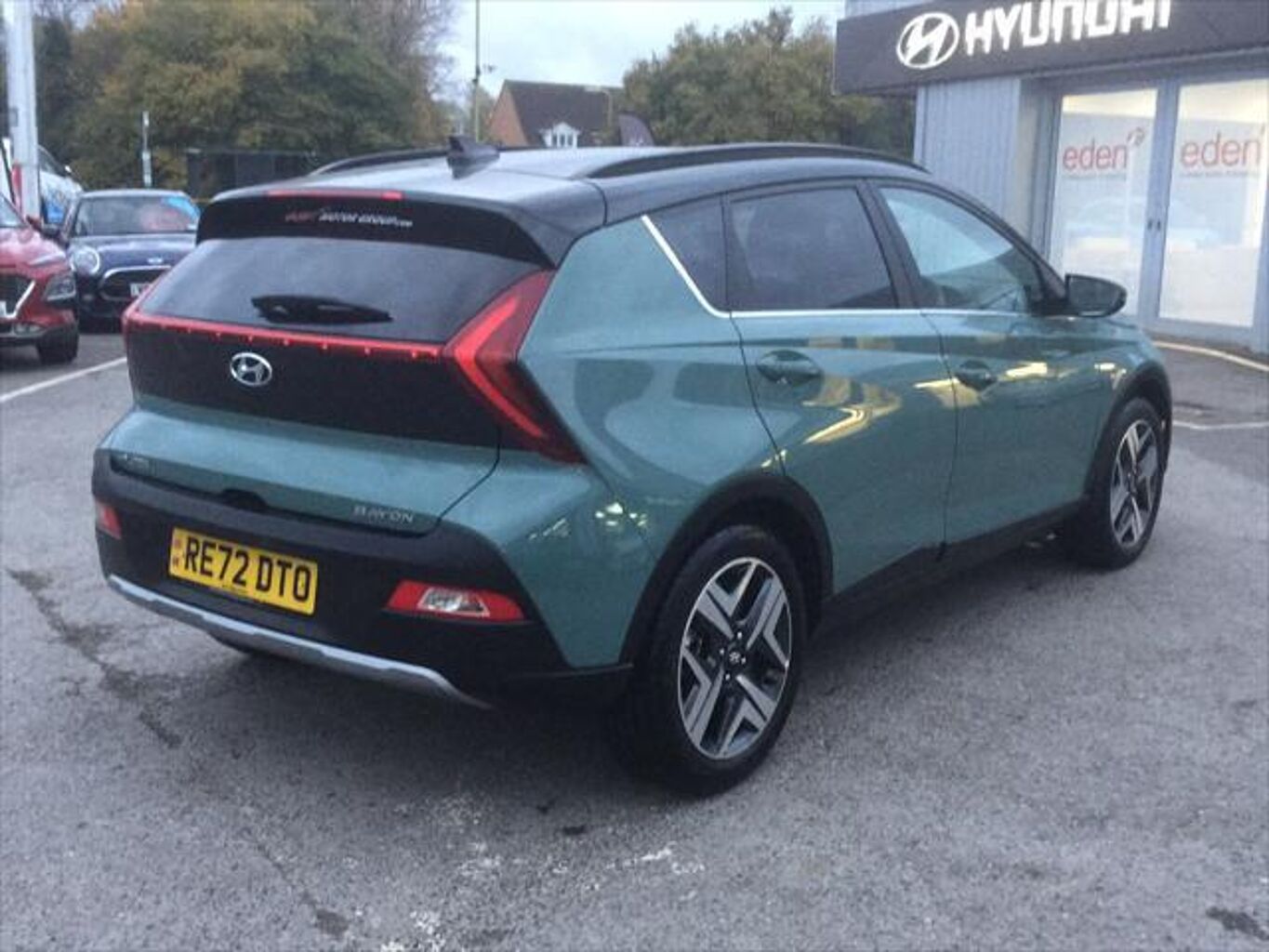 Hyundai Bayon Hatchback 5 Doors Manual Petrol Mangrove Green / Black ...