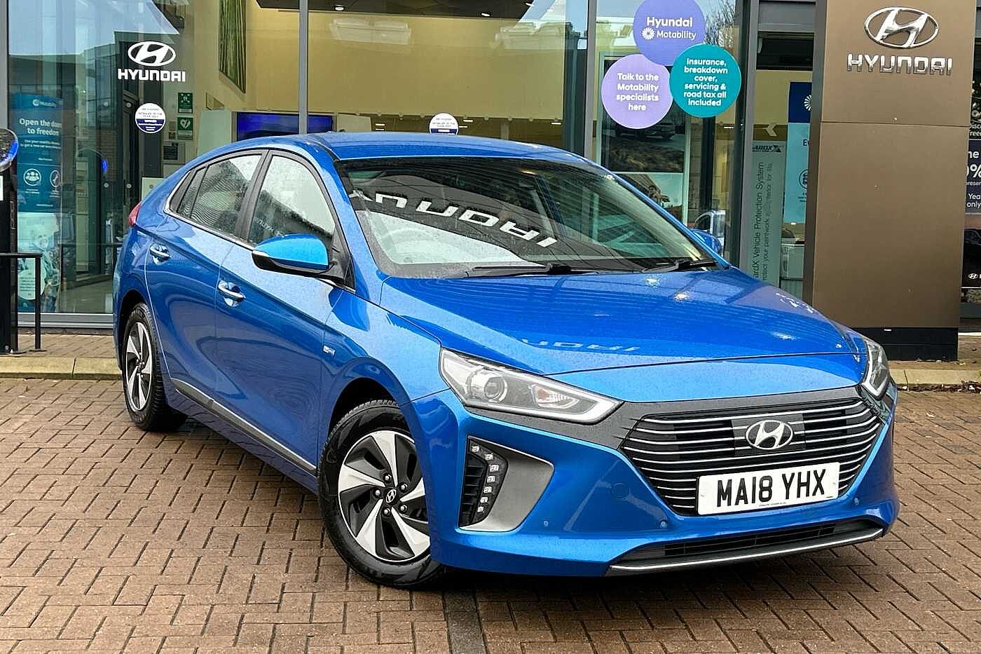 Hyundai ioniq shop intense blue