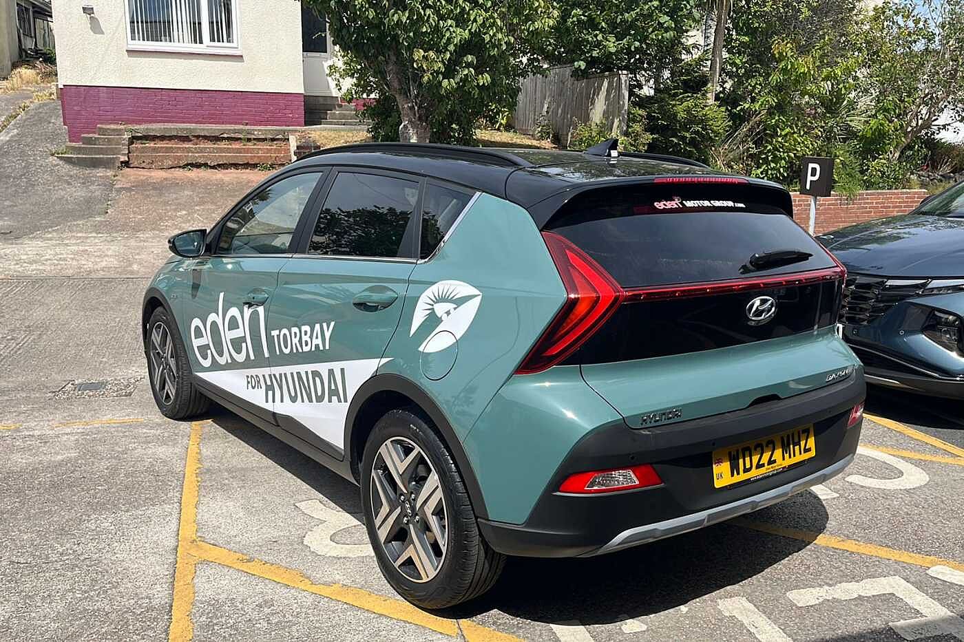 Hyundai Bayon Hatchback 5 Doors Automatic Petrol Mangrove Green / Black Roof Hyundai Hyundai Bayon Hatchback 5 Doors Automatic Petrol Mangrove Green / Black Roof Hyundai
