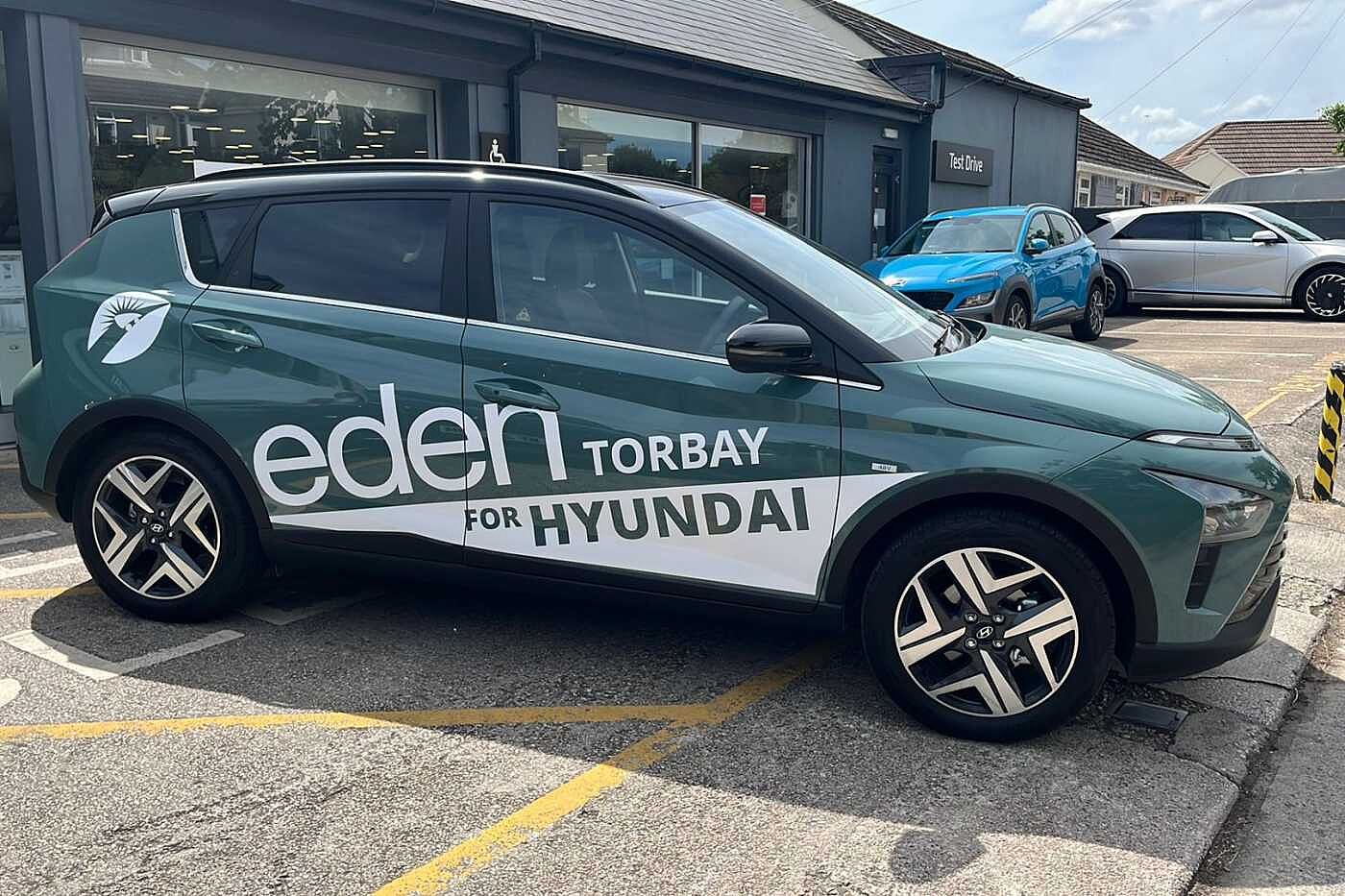 Hyundai Bayon Hatchback 5 Doors Automatic Petrol Mangrove Green / Black Roof Hyundai Hyundai Bayon Hatchback 5 Doors Automatic Petrol Mangrove Green / Black Roof Hyundai